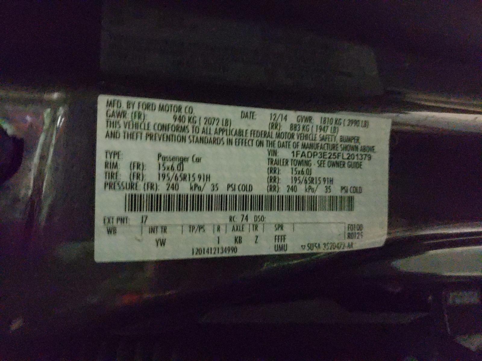 Used Manual Transmission Assembly fits  2015 Ford Focus MT  gasoline 5 speed Gra - Fresh Stock Dated February 2026