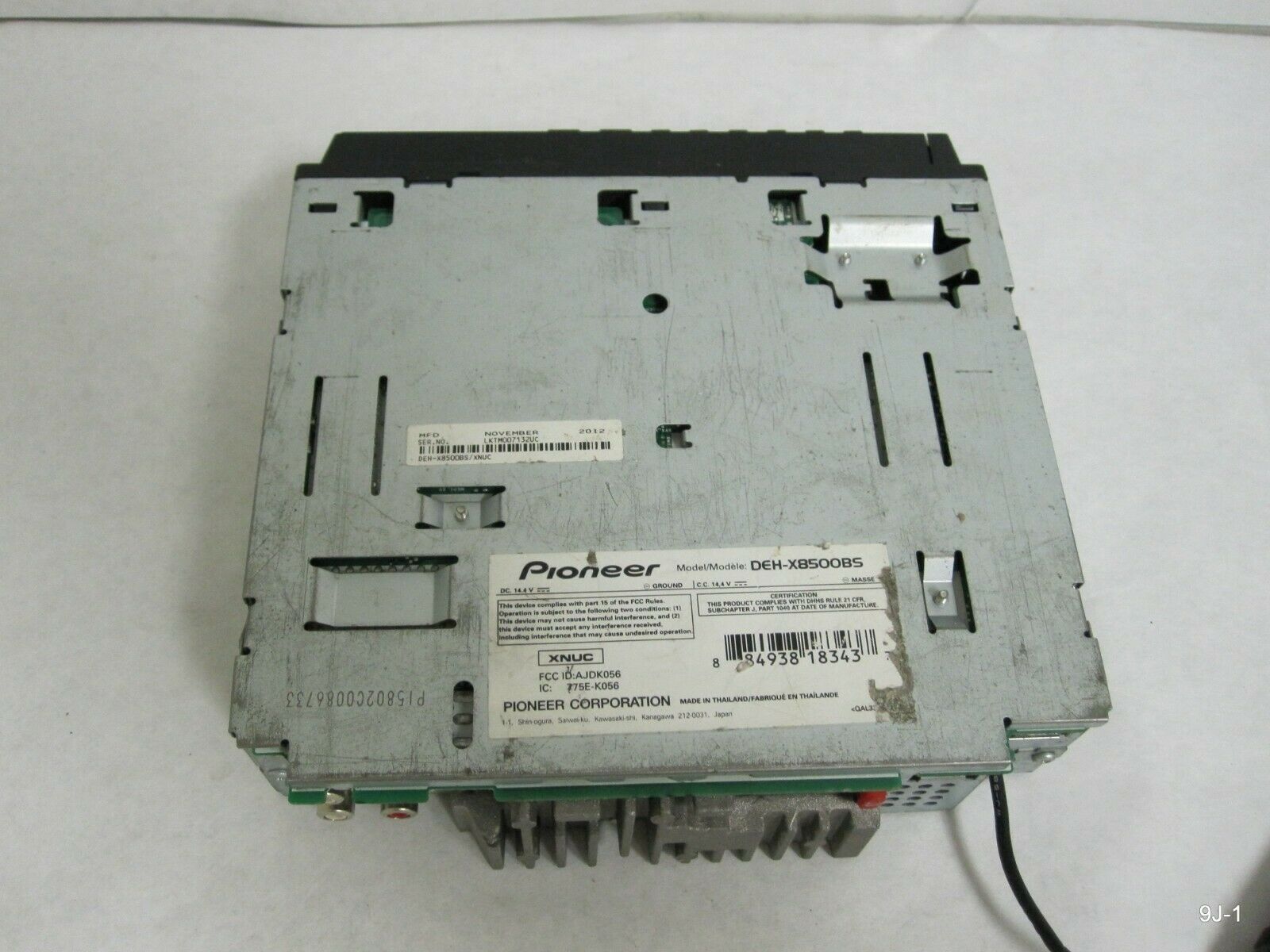 Pioneer DEH-X4700BT In-Dash CD MP3 USB Car Stereo Receiver Bluetooth Pandora - Fresh Stock Dated December 2025