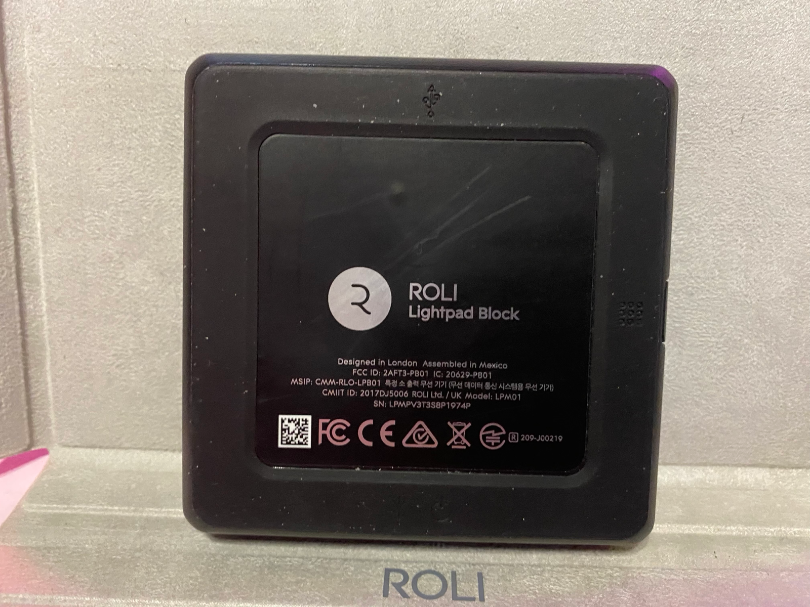 ROLI - 4 pc Set - Loop Block, Touch Block, 2 Light Pads - Plus a Roli Case - Fresh Stock Dated February 2026