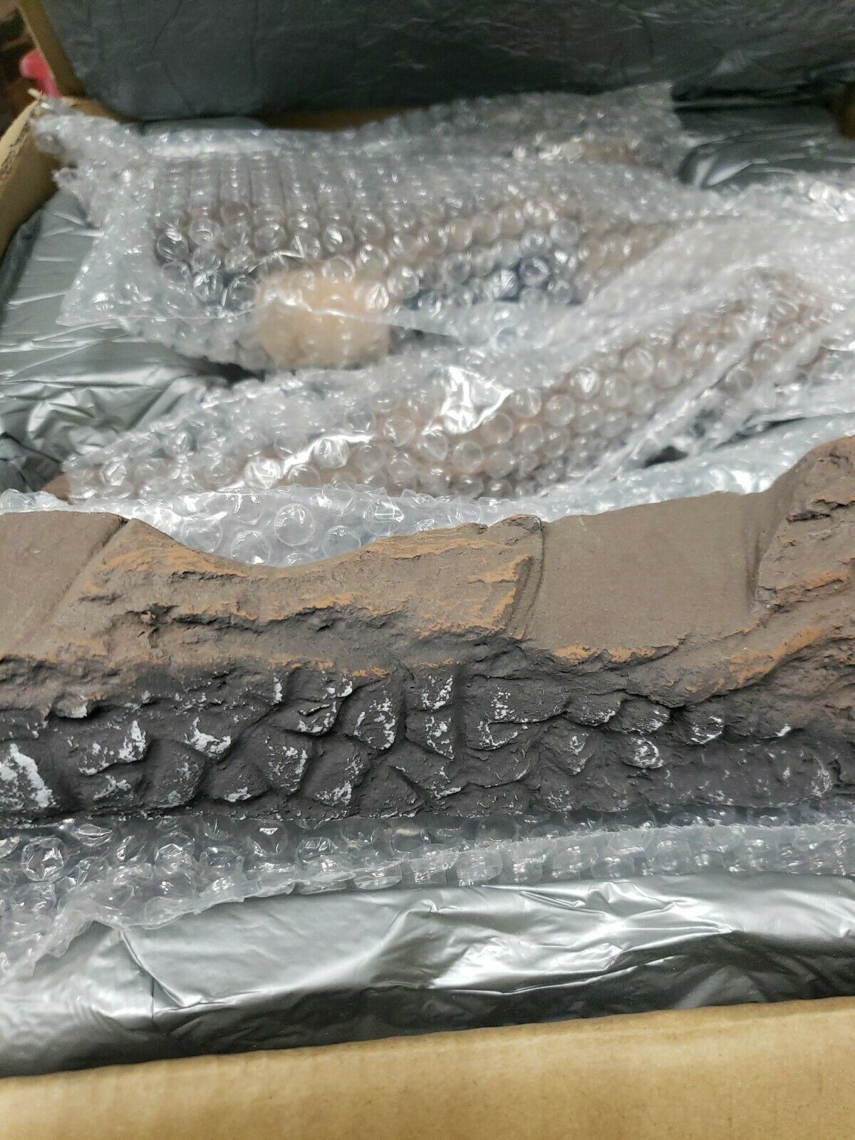 Barton Decorative Realistic Flame Lg. Ceramic Wood 9 Pc Firepit Log Kit - Fresh Stock Dated December 2025