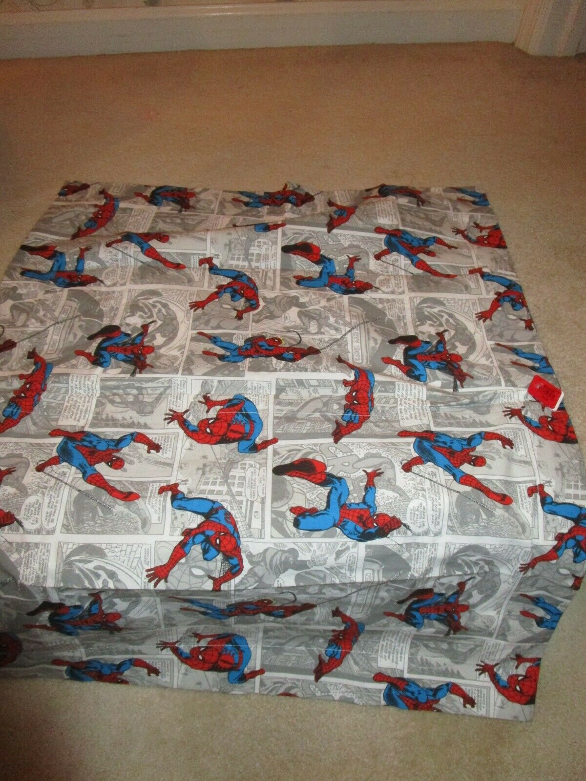 NEW POTTERY BARN KIDS SPIDERMAN 24 X 30 PILLOW COVER - Fresh Stock Dated December 2025