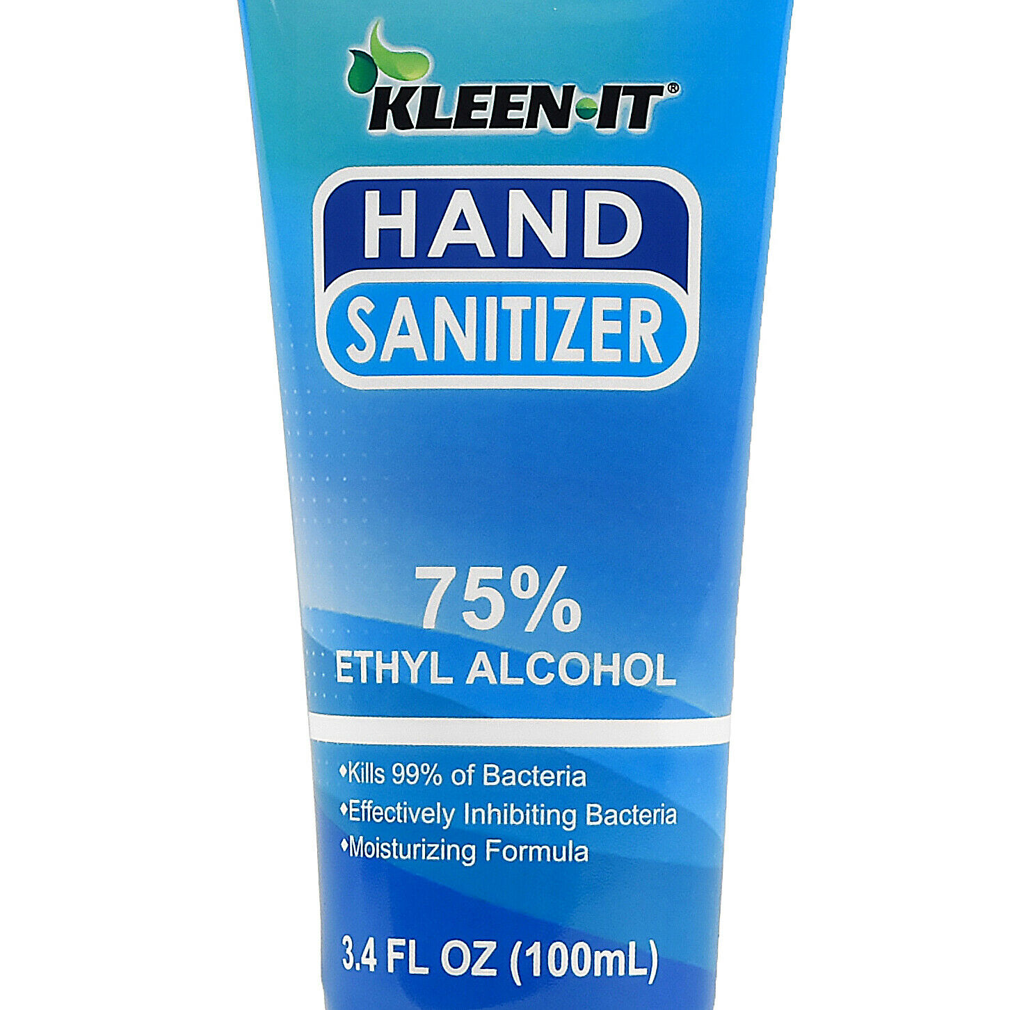 4X Kleen-IT Advanced 75% Alcohol Hand Sanitizer Disinfectant Gel FDA CDC 3.38 oz - Fresh Stock Dated February 2026