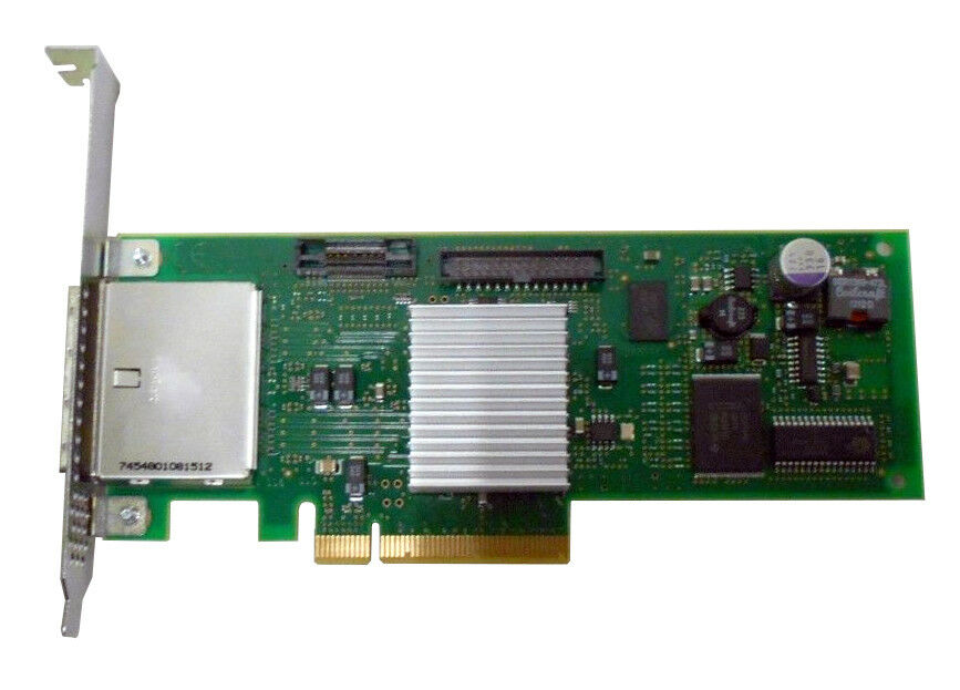 IBM 46K5840 PCI-E 2-PORT SAS-300 ADAPTER CARD (CCIN 57B3) (LOT OF 10) - Fresh Stock Dated February 2026