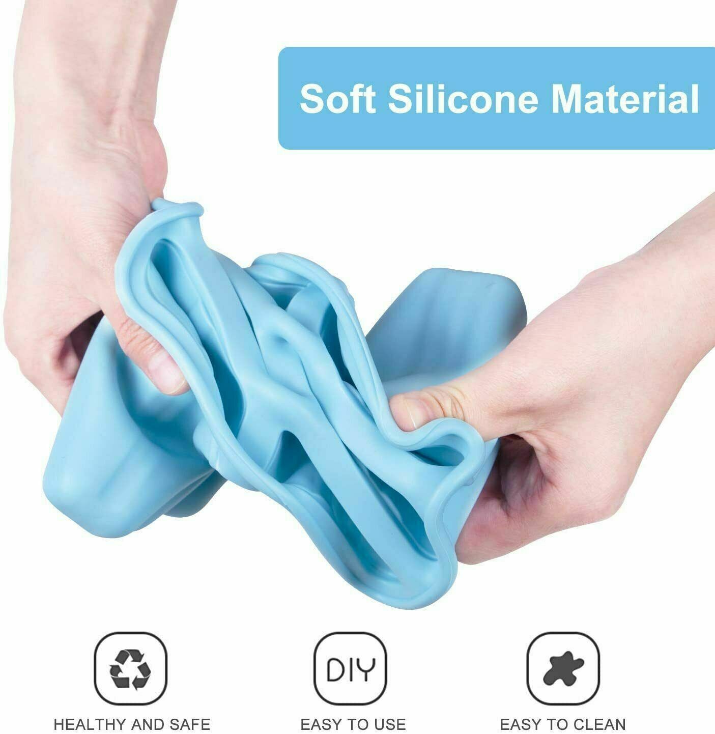 Moldes para 6 Paletas Heladas de Silicona Flexible y Reutilizable - Fresh Stock Dated December 2025