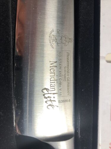 messermeister germany meridian elite x50 CrMo V 15 knife - Fresh Stock Dated December 2025