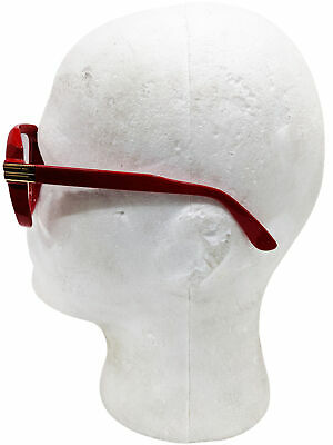 Oversized Red Hip Hop Glasses Rapper Run DMC Gazelle Rap Sunglasses 80s Metal - Fresh Stock Dated February 2026