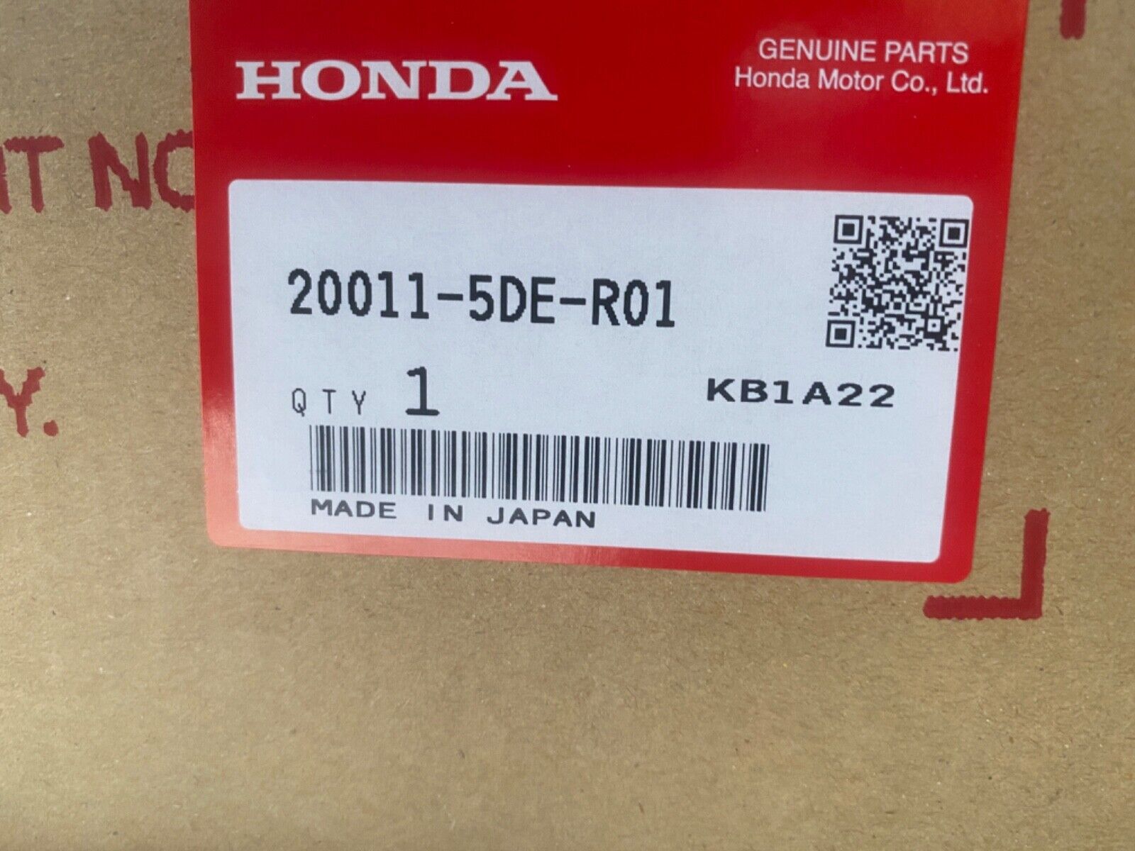 18 Honda Civic Type R Transmission - Fresh Stock Dated February 2026