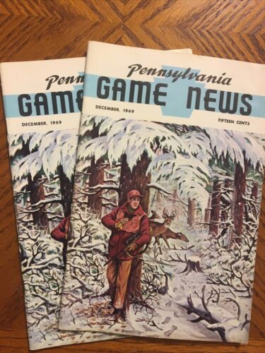 Lot of 23 1960s Pennsylvania Game News Issues Bird Covers - Fresh Stock Dated December 2025