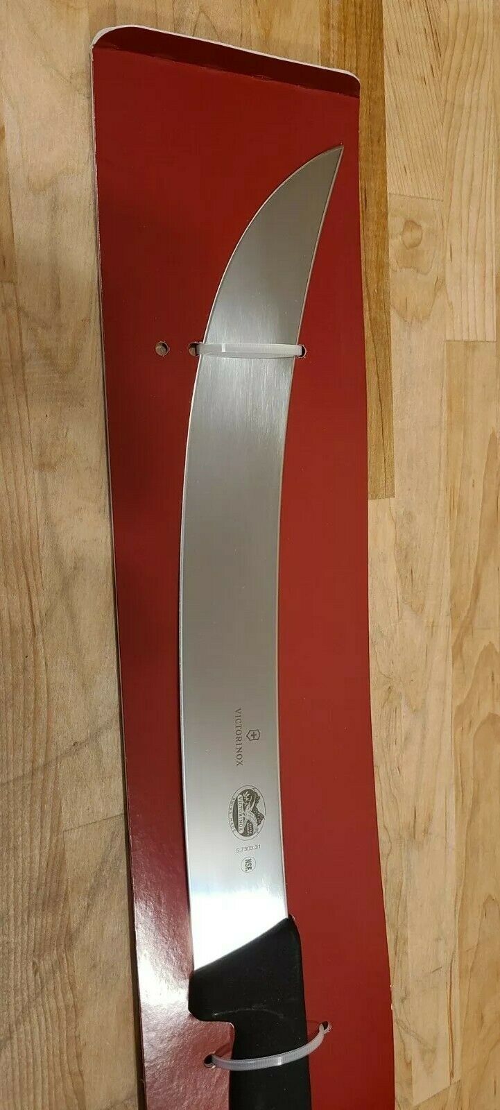 Victorinox Cutlery 12 Inch Curved Cimeter Knife , 5.7303.31 , Fibrox Handle READ - Fresh Stock Dated December 2025