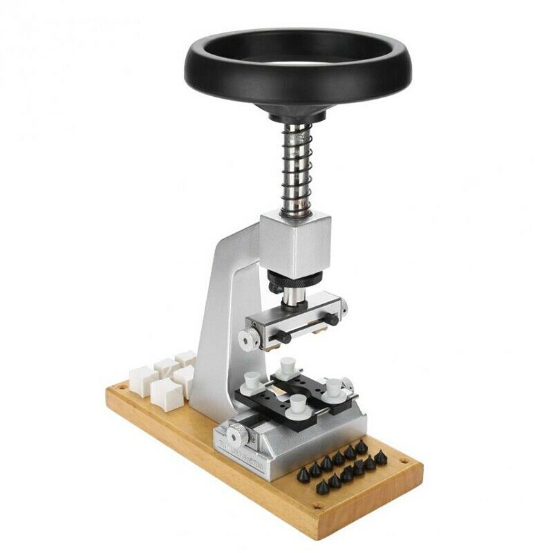 5700 Bench Watch Case Opener w/ Woodl Base Watchmaker Watch Repair Tool 2021 NEW - Fresh Stock Dated December 2025