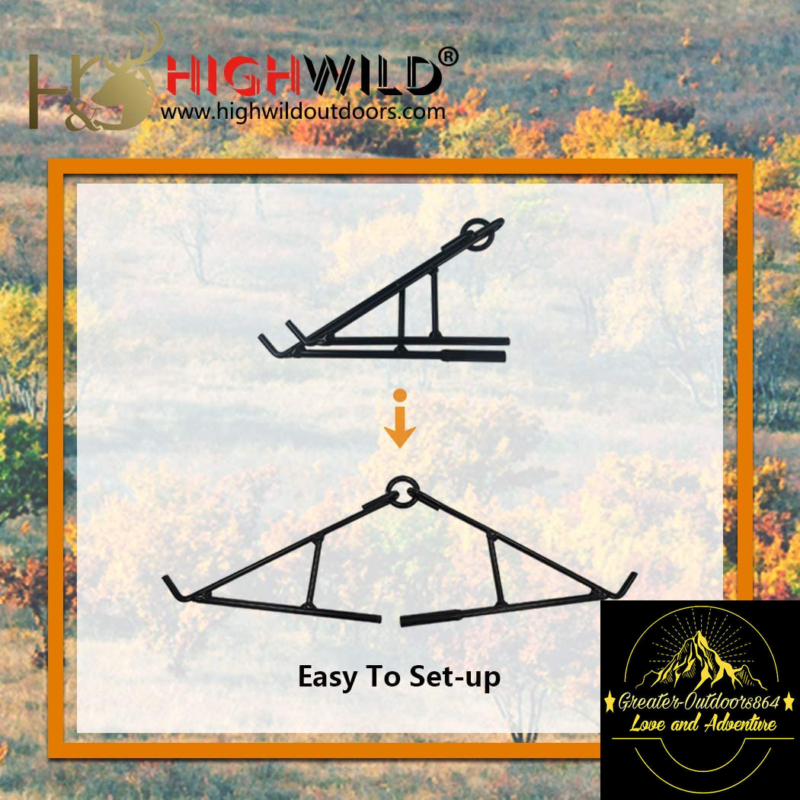 Highwild Game Hanging Gambrel & Hoist Kit - Fresh Stock Dated February 2026
