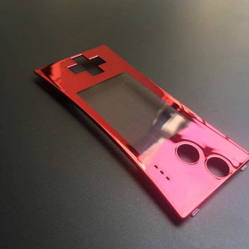 BRAND NEW Faceplate for Original Nintendo Game Boy Micro GBM Red CUSTOM - Fresh Stock Dated December 2025