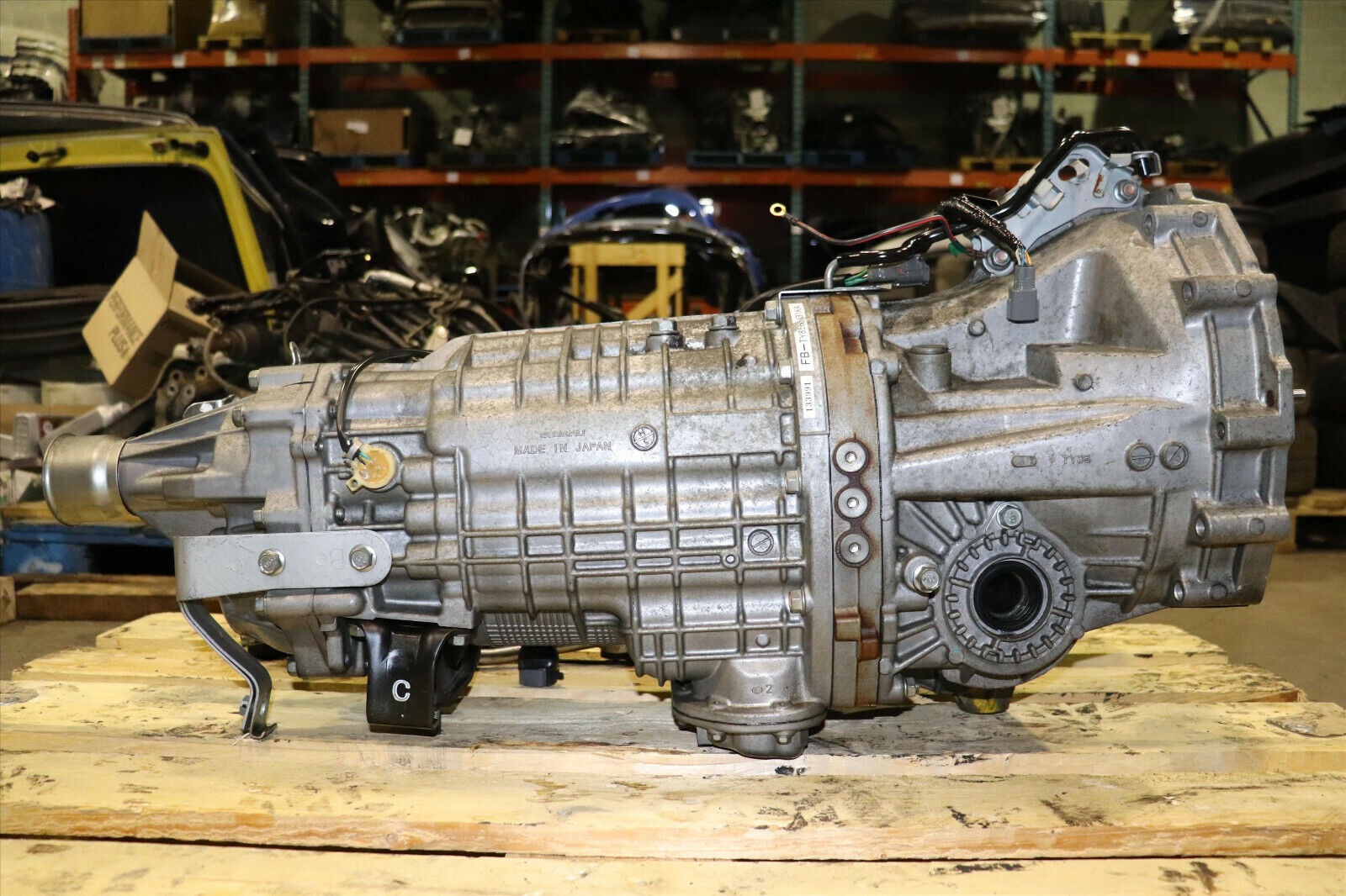 JDM 2008-14 Subaru WRX STi GRB 6 Speed AWD Manual Transmission TY856UB1KA / 3.54 - Fresh Stock Dated February 2026