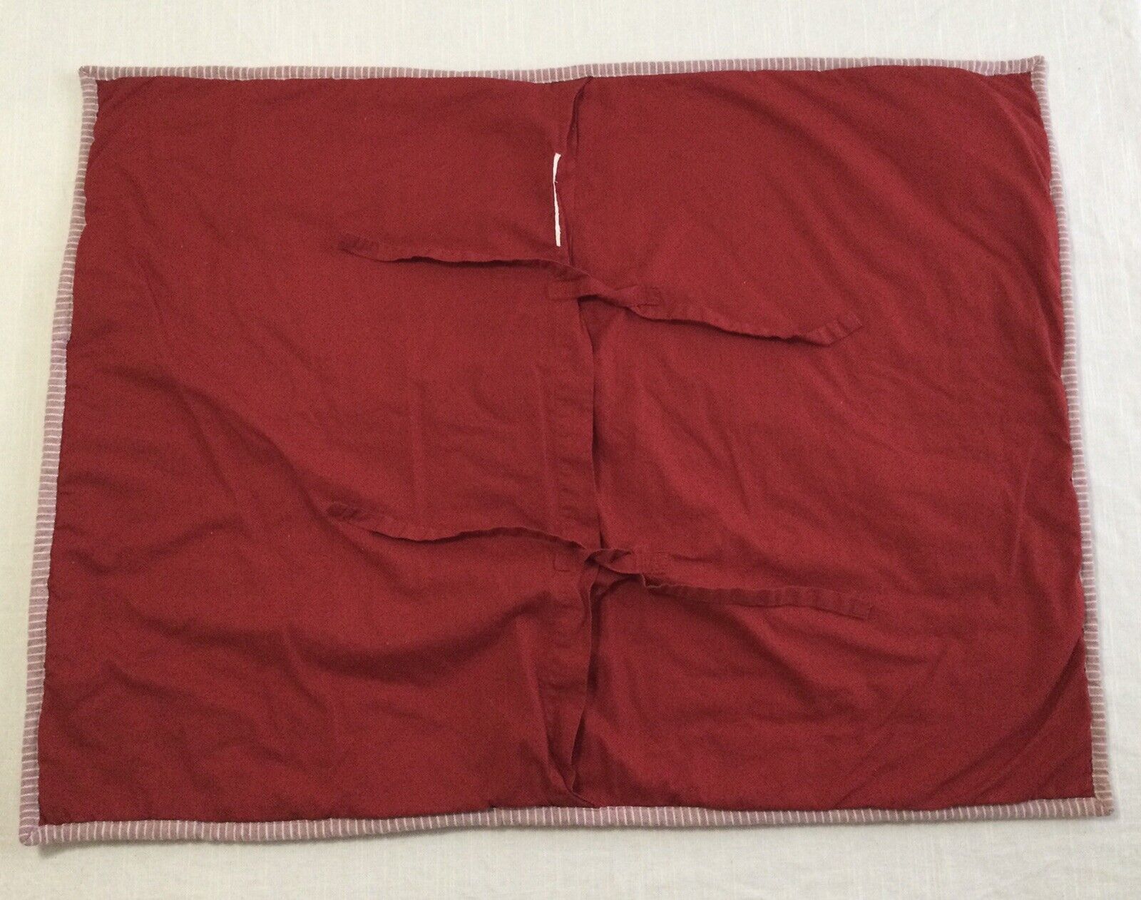 Pottery Barn Kids Fire Trucks Quilted Standard Pillow Sham Red/Multicolor Cotton - Fresh Stock Dated February 2026