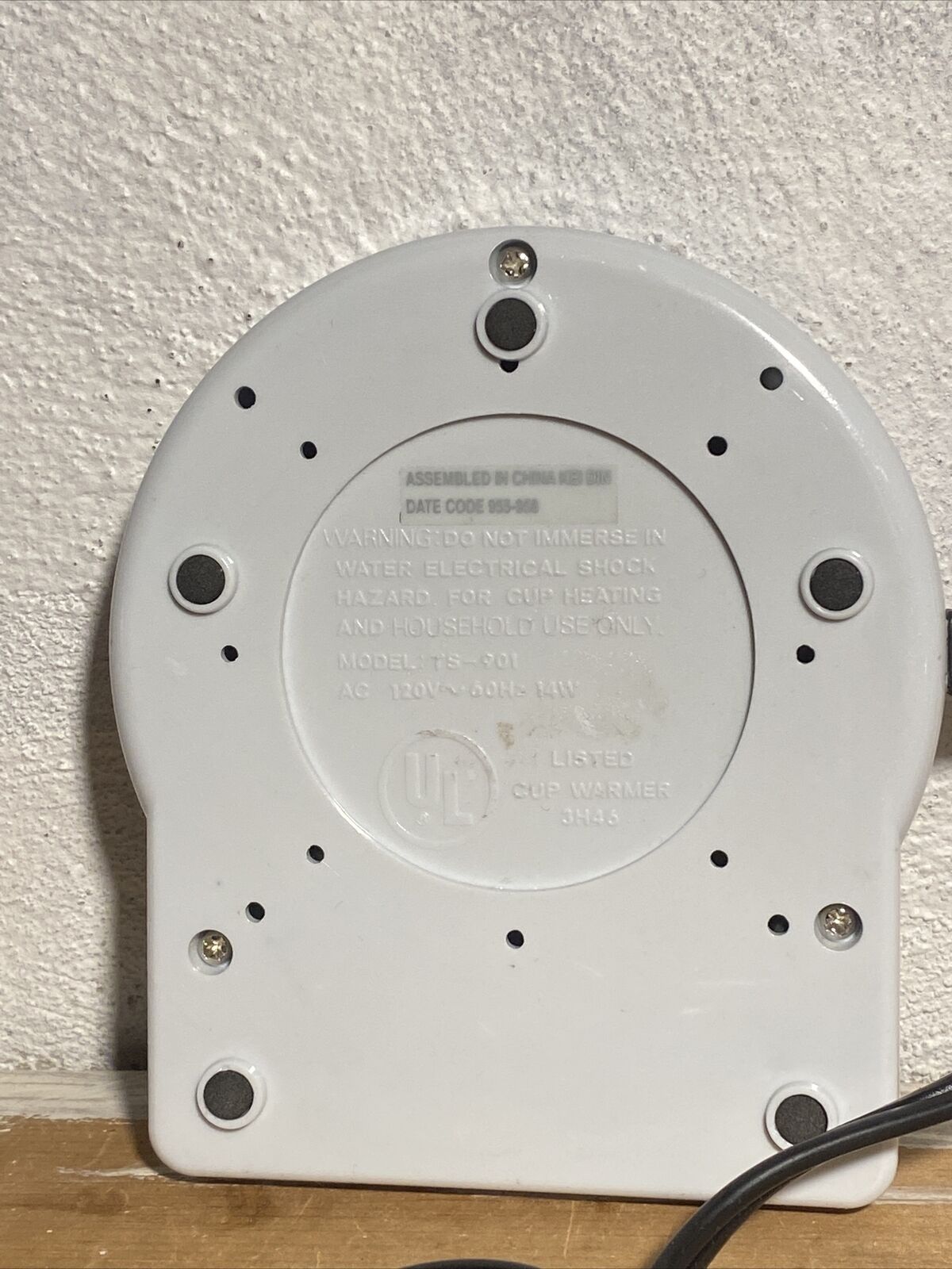 unbranded cup warmer ts-901 white - Fresh Stock Dated February 2026