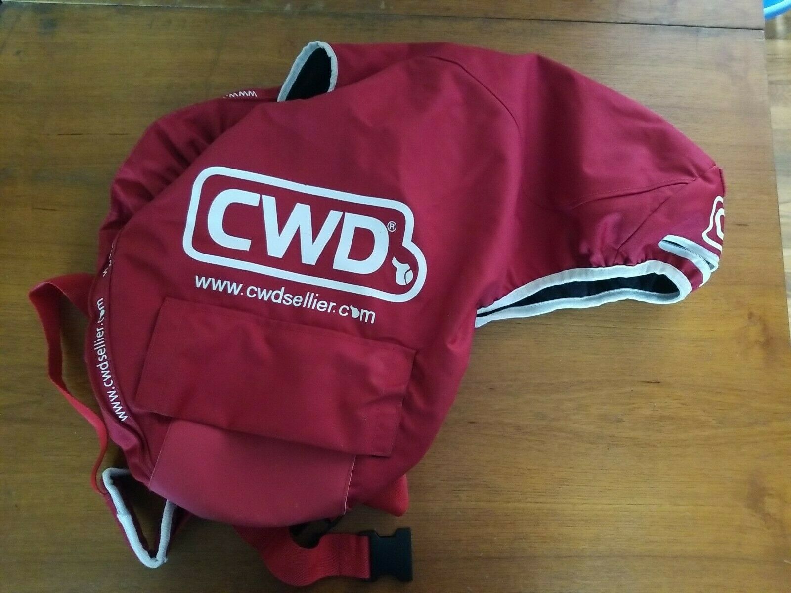 Slightly used CWD saddle cover with carry strap size L - Fresh Stock Dated December 2025