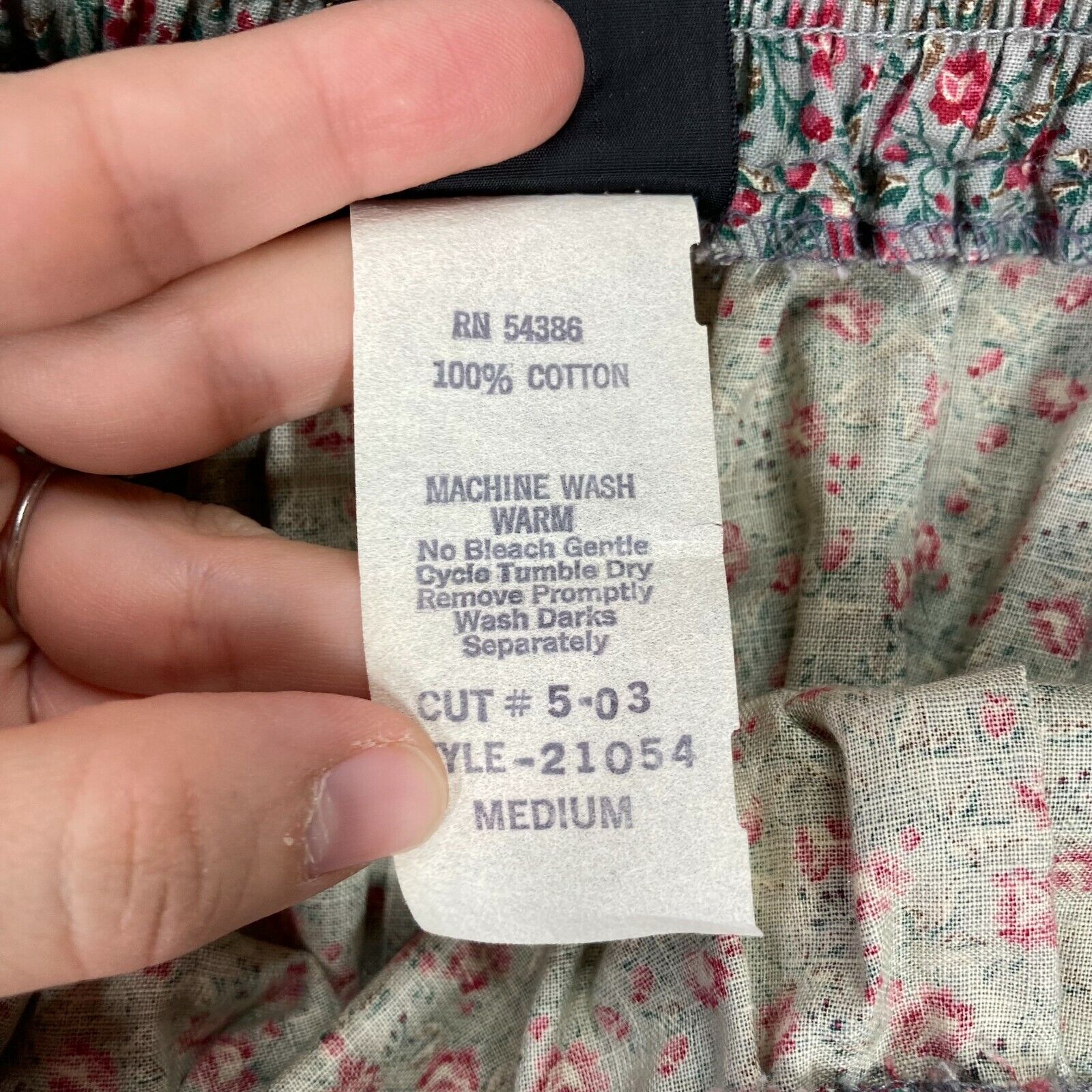 VTG Prairie Skirt Floral Cottagecore Country Farm asymmetric Lace Ruffle S M 70s - Fresh Stock Dated March 2026