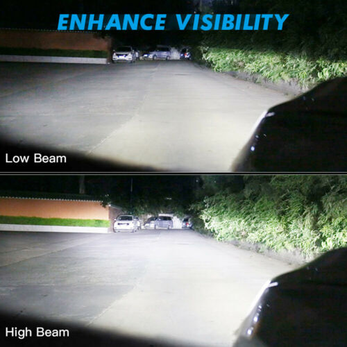 9005 For Suzuki GSXR600 GSXR750 2008-2009 LED Headlights High Beam 2x HB3 Bulbs - Fresh Stock Dated February 2026