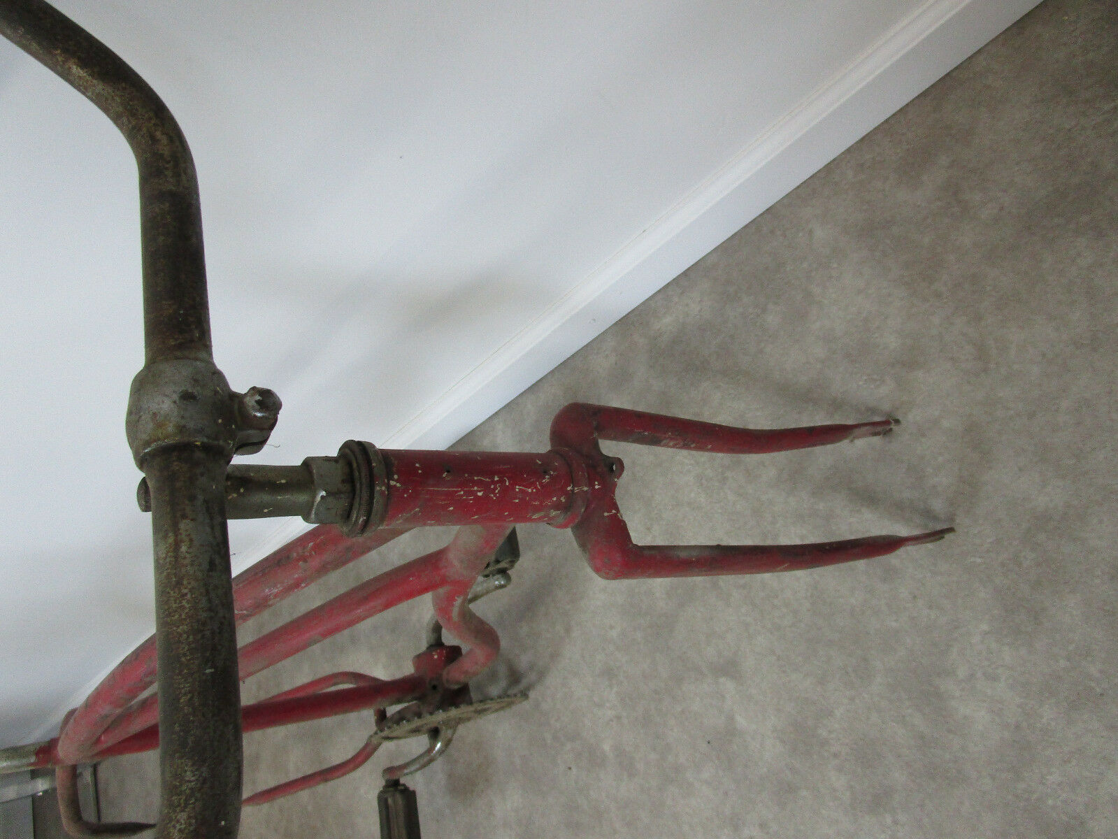 vintage huffman bike frame bicycle antique 1952? - Fresh Stock Dated December 2025