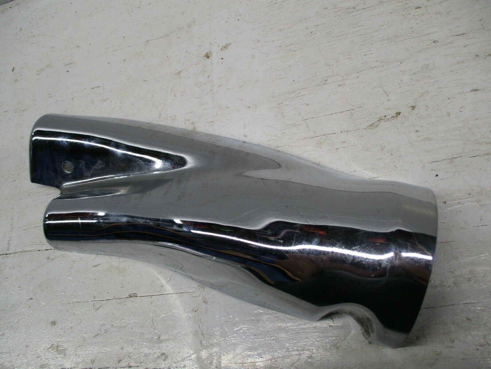 1997-2003 Honda GL 1500 Valkyrie Left Front Exhaust Head Shield 18260-MZ0-003 - Fresh Stock Dated February 2026