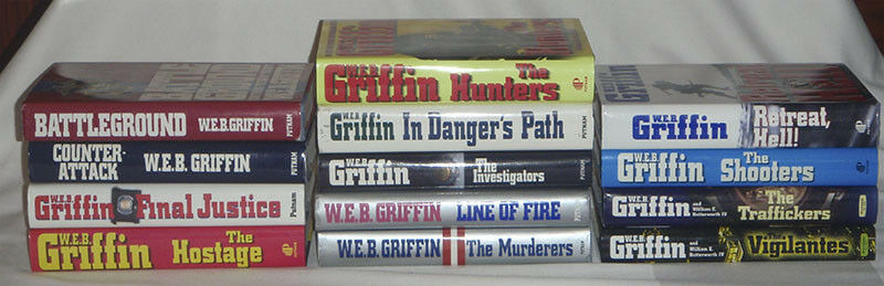 pick one - W.E.B. Griffin - CORPS SAGA - hardcover books - HC DJ firewood - Fresh Stock Dated December 2025