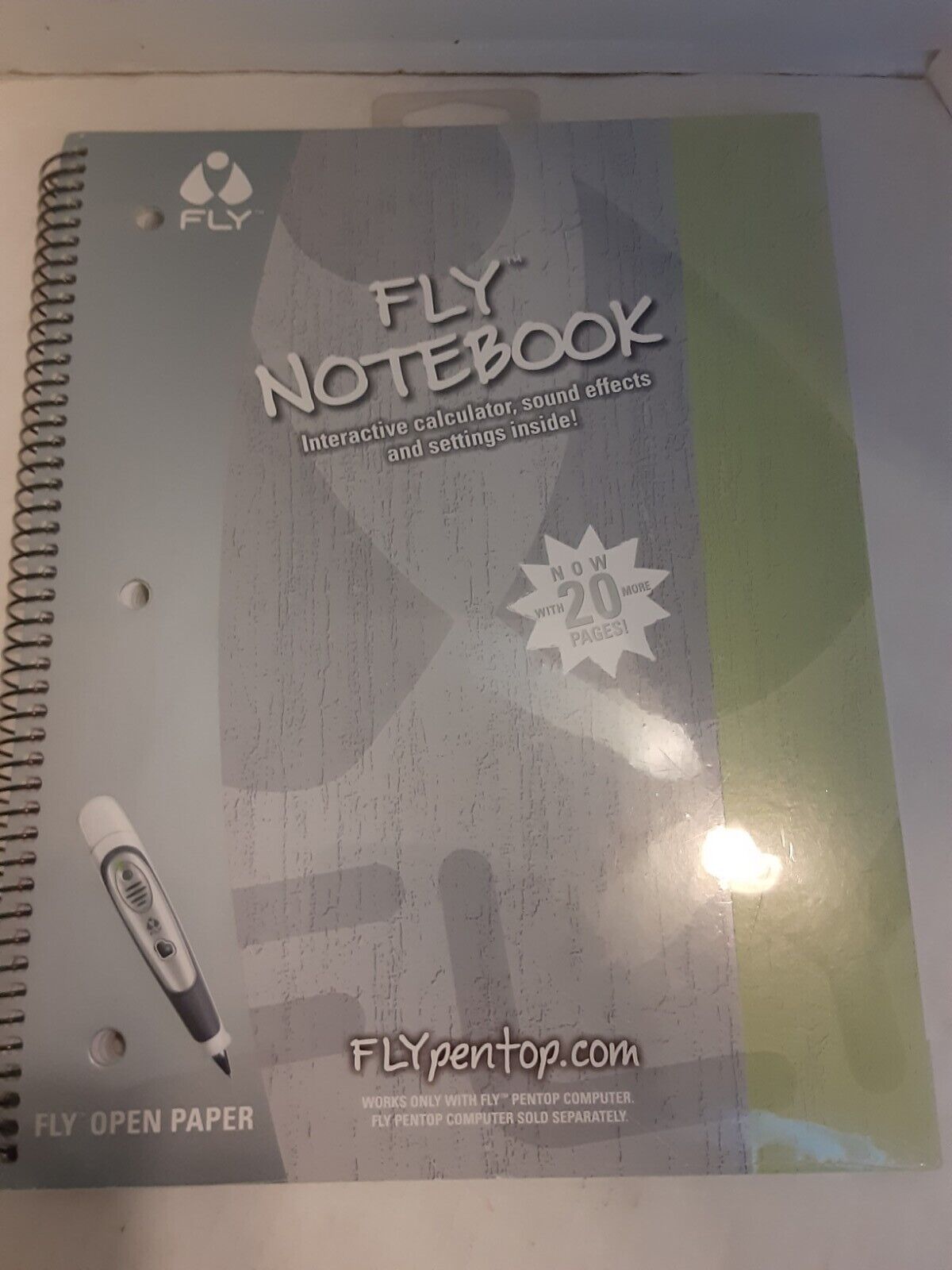 4 Fly Fusion  Digital Pen Paper  Notebooks For Use With Pentop Computer  Leap... - Fresh Stock Dated February 2026
