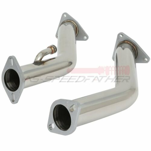 Catless Straight  Downpipes For Infinity for G37 2008-2013 3.7L V6 VQ37VHR - Fresh Stock Dated February 2026