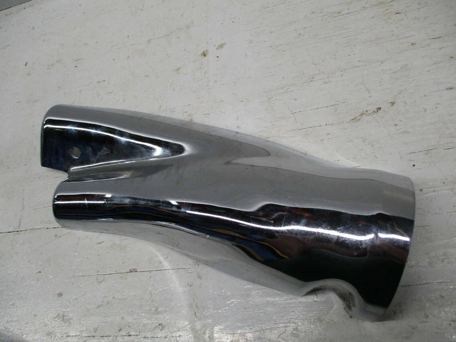 1997-2003 Honda GL 1500 Valkyrie Left Front Exhaust Head Shield 18260-MZ0-003 - Fresh Stock Dated February 2026