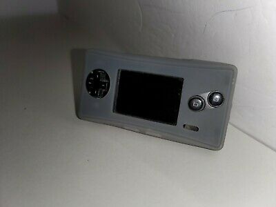 NEW Transparent Smoke  Black Silicone Skin  for Game Boy Micro  V30 - Fresh Stock Dated December 2025