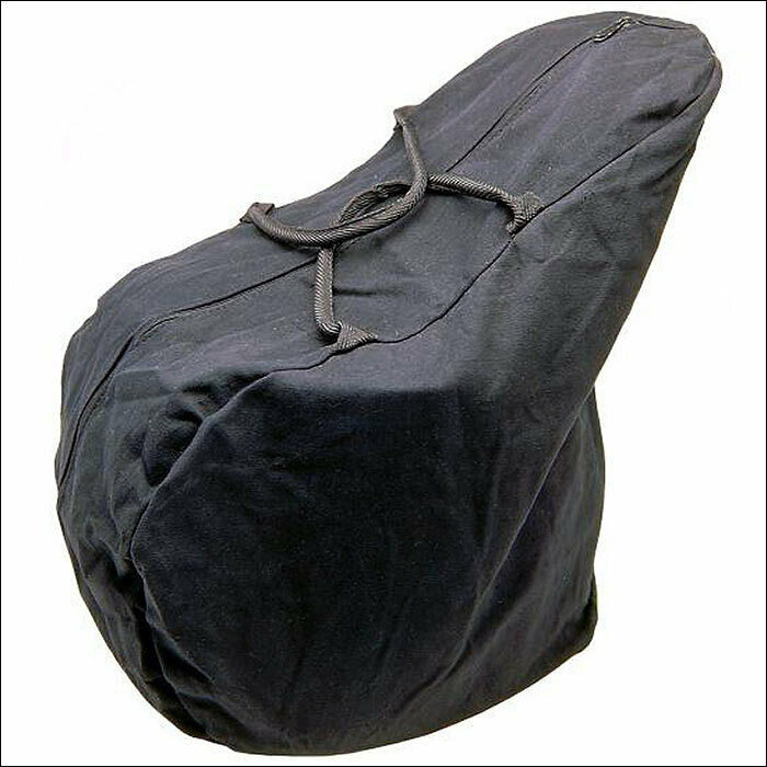 C--2-0 Black Tough1 Horse Tack Canvas English Saddle Carrying Bag Case - Fresh Stock Dated December 2025