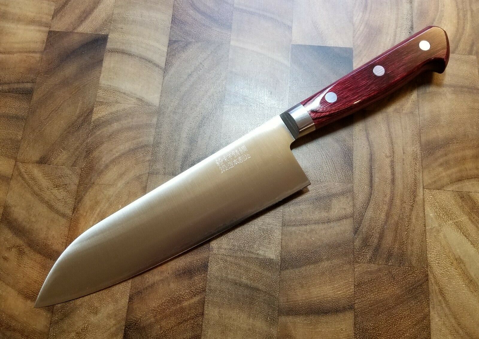 Takamura Migaki 170mm Japanese Santoku Knife - R2 Powdered Steel - Fresh Stock Dated December 2025