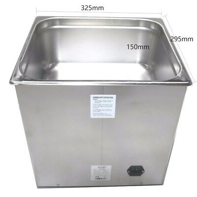 15L Degas Sweep Heated Ultrasonic Cleaner Engine Parts  Cleaning Machine - Fresh Stock Dated December 2025