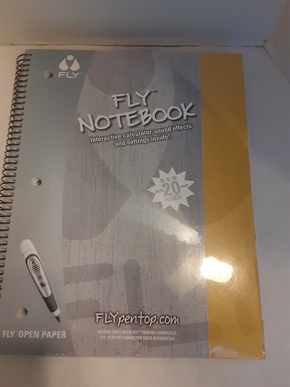 4 Fly Fusion  Digital Pen Paper  Notebooks For Use With Pentop Computer  Leap... - Fresh Stock Dated February 2026