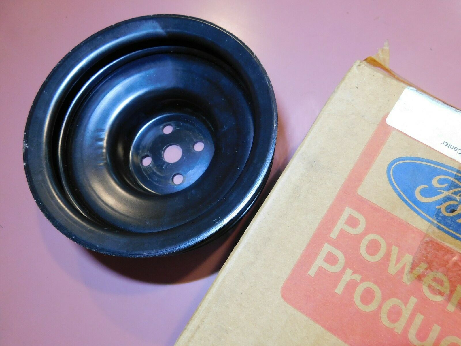 D2JL-8509-E Ford V8 Water Pump Pulley 2 Belt Grooves OMC Cobra 5.8L FAST SHIP!!! - Fresh Stock Dated February 2026