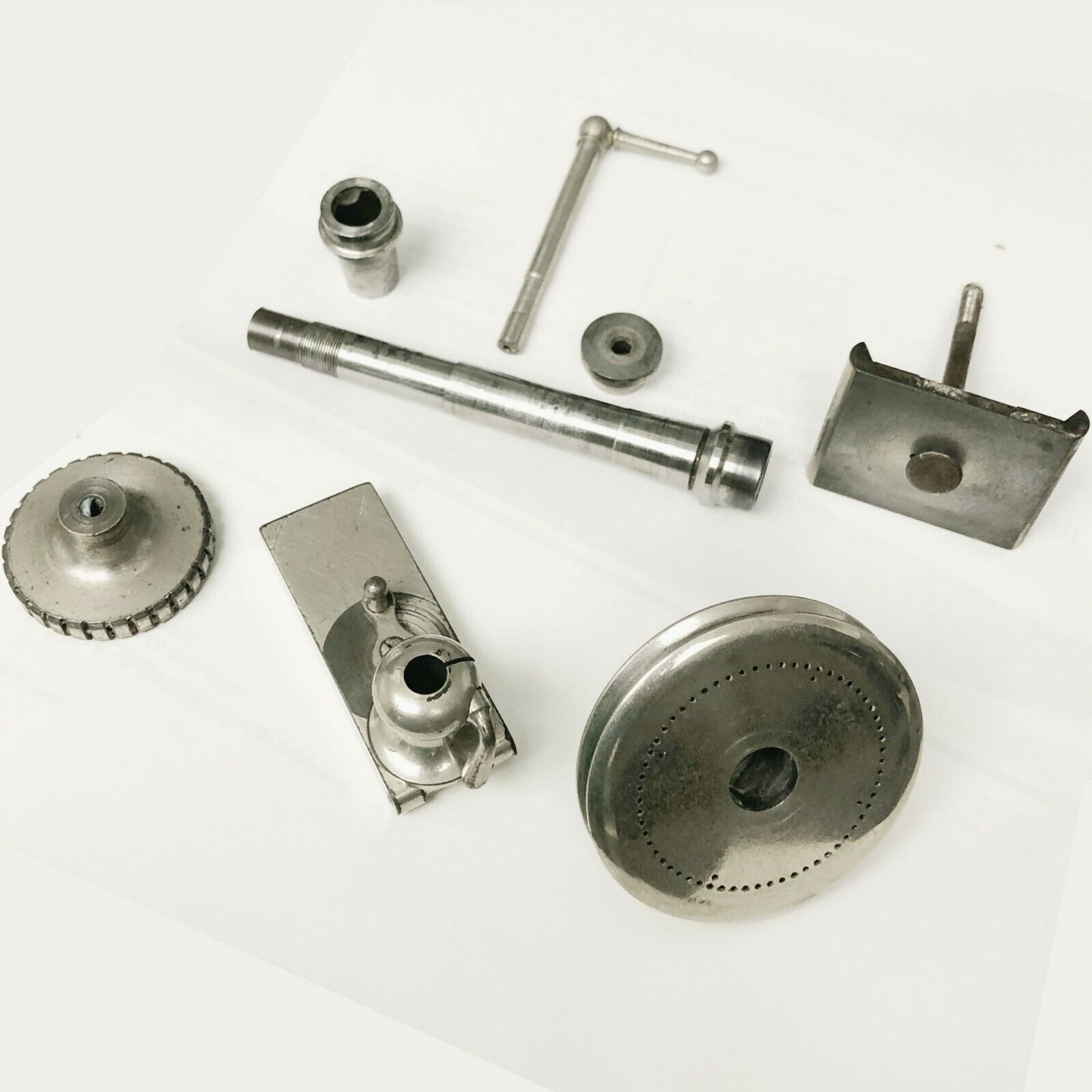 Watchmaker lathe PARTS USED WOLF JAHN & COMPANY MADE IN GERMANY - Fresh Stock Dated December 2025