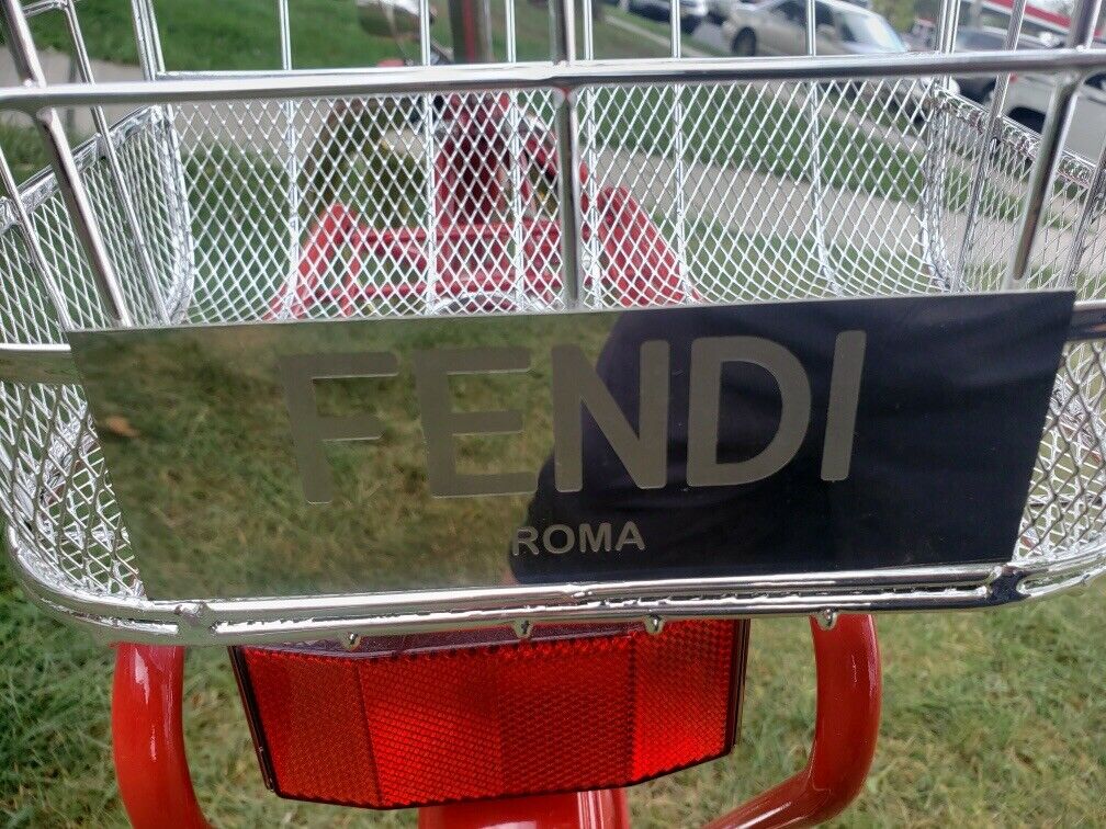 Fendi 1925 Bicycle With Basket Bag Rack Exercise Cardio Peekaboo Kan - Fresh Stock Dated February 2026