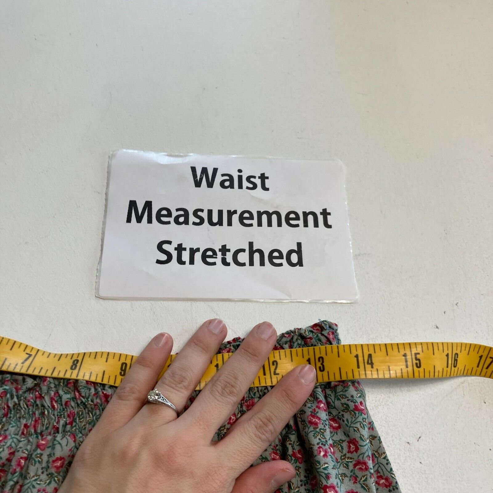 VTG Prairie Skirt Floral Cottagecore Country Farm asymmetric Lace Ruffle S M 70s - Fresh Stock Dated March 2026