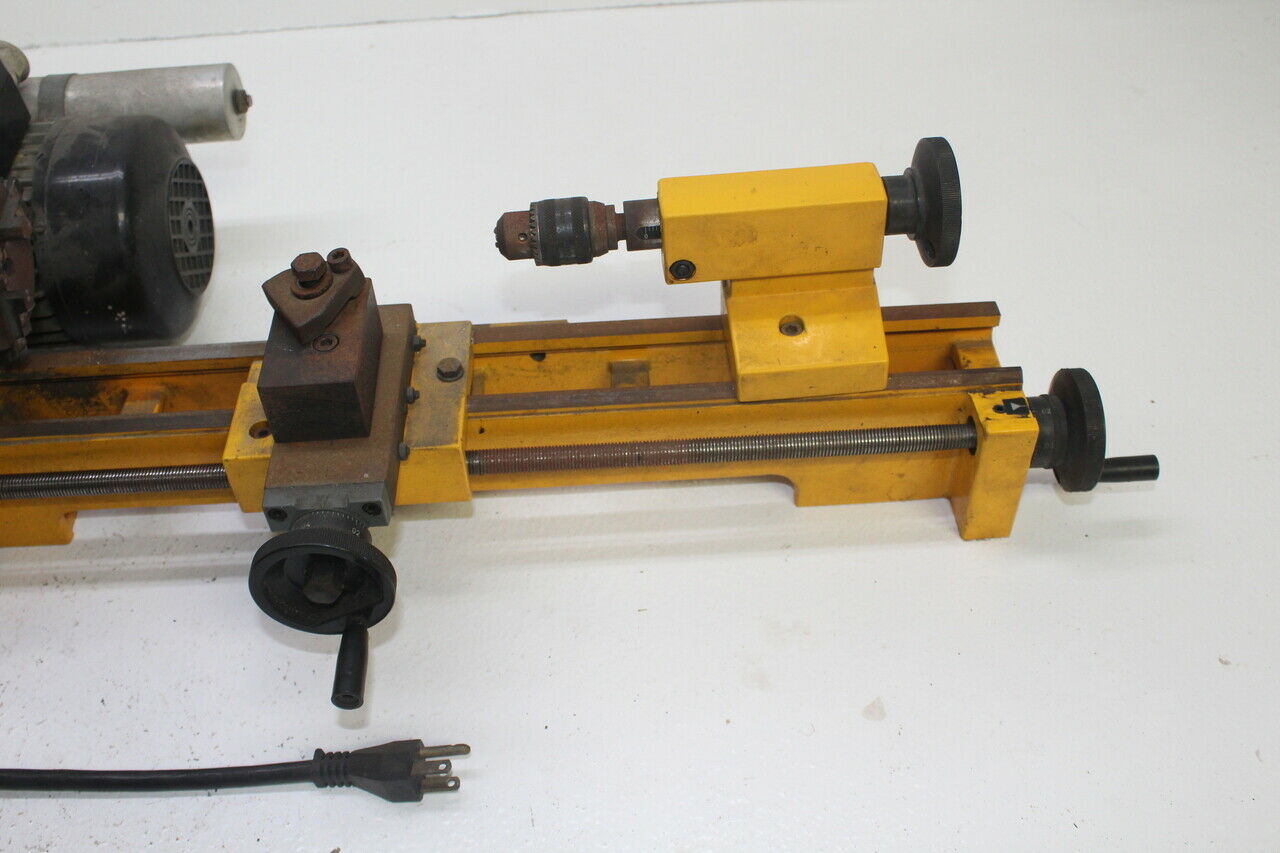 EMCO Compact 5 Mini Jewelers 3 Jaw Lathe Chuck CNC Tail Used Working - Fresh Stock Dated December 2025