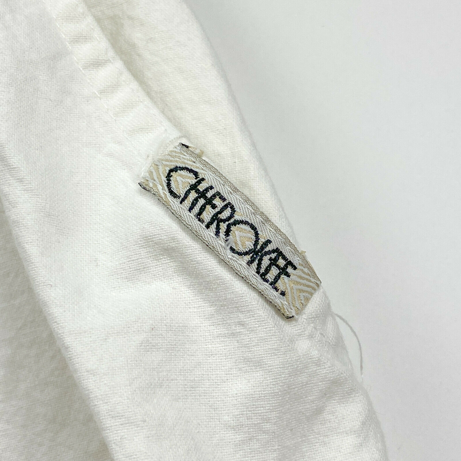 Vintage White A-Line Cotton Midi Skirt petite waist 25