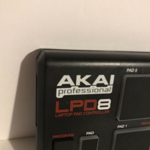 AKAI Professional LPD8 Laptop Pad Controller With USB Cable Tested Works - Fresh Stock Dated February 2026