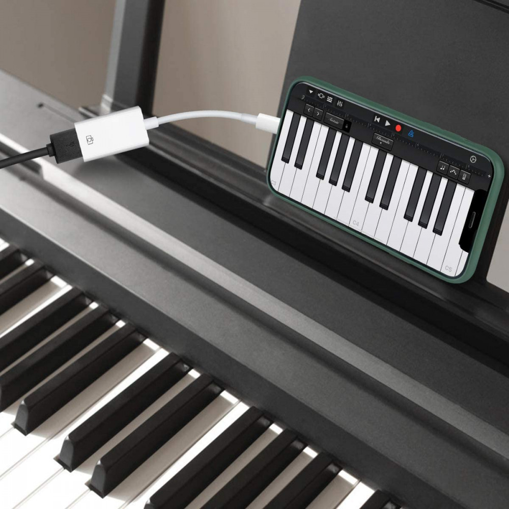 Lightning to USB Camera Adapter Female OTG Cable WHITE - Fresh Stock Dated February 2026