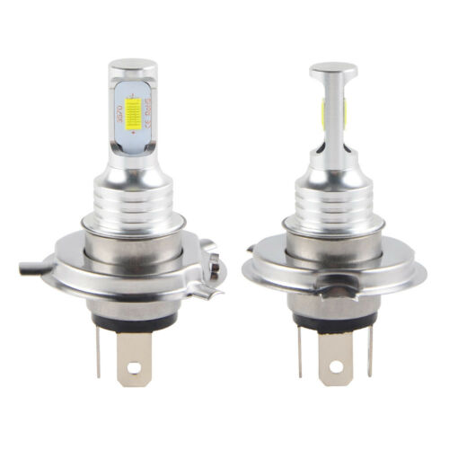 100W For Ducati Hypermotard 1100 796 939 H4 9003 LED Headlight Bulbs Kit 6000K - Fresh Stock Dated February 2026