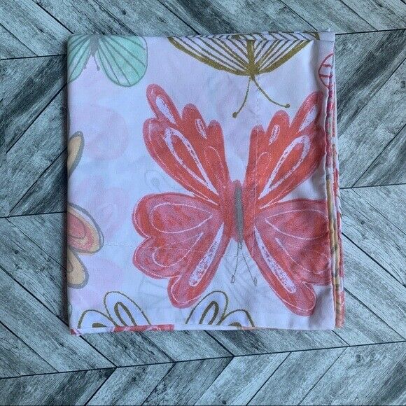 Pillowfort Pink Mariposa Butterfly Pillow Sham - Fresh Stock Dated December 2025