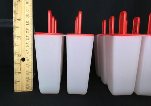 Jello Frozen Popsicle Molds Homemade Ice Cream Pudding Pop Reusable Tray 3-Sets - Fresh Stock Dated December 2025