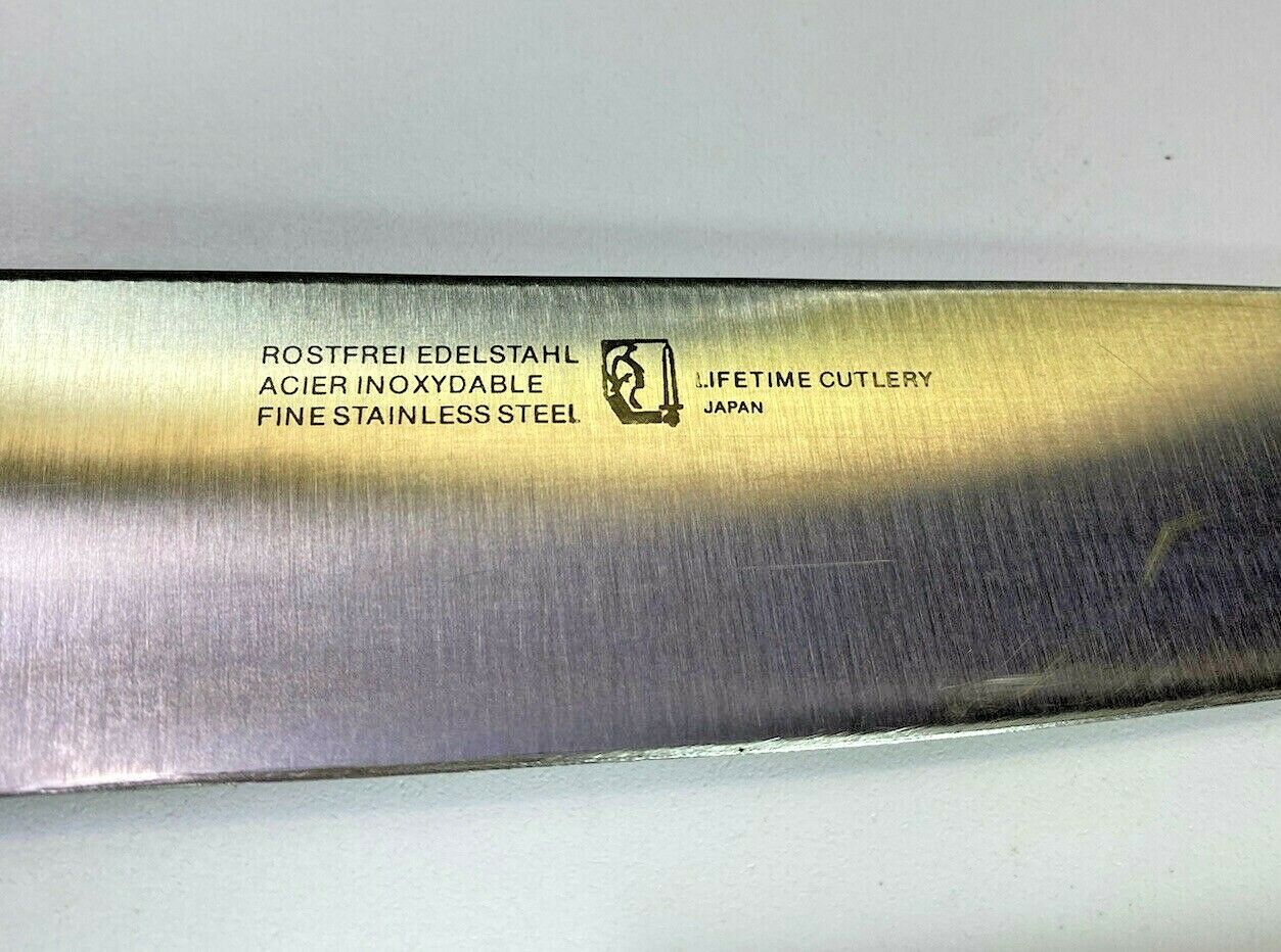 4 Knives 1 Fork LC Germain Fine Stainless Steel Lifetime Cutlery Japan Block - Fresh Stock Dated December 2025