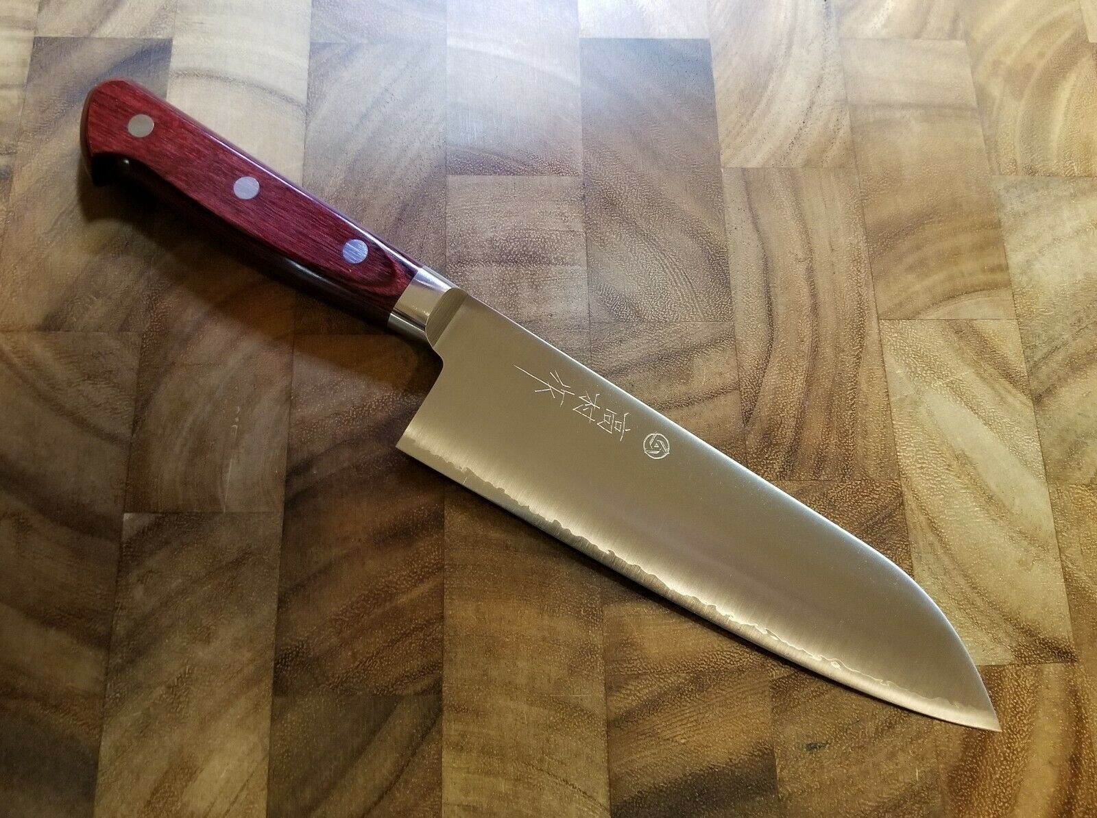 Takamura Migaki 170mm Japanese Santoku Knife - R2 Powdered Steel - Fresh Stock Dated December 2025