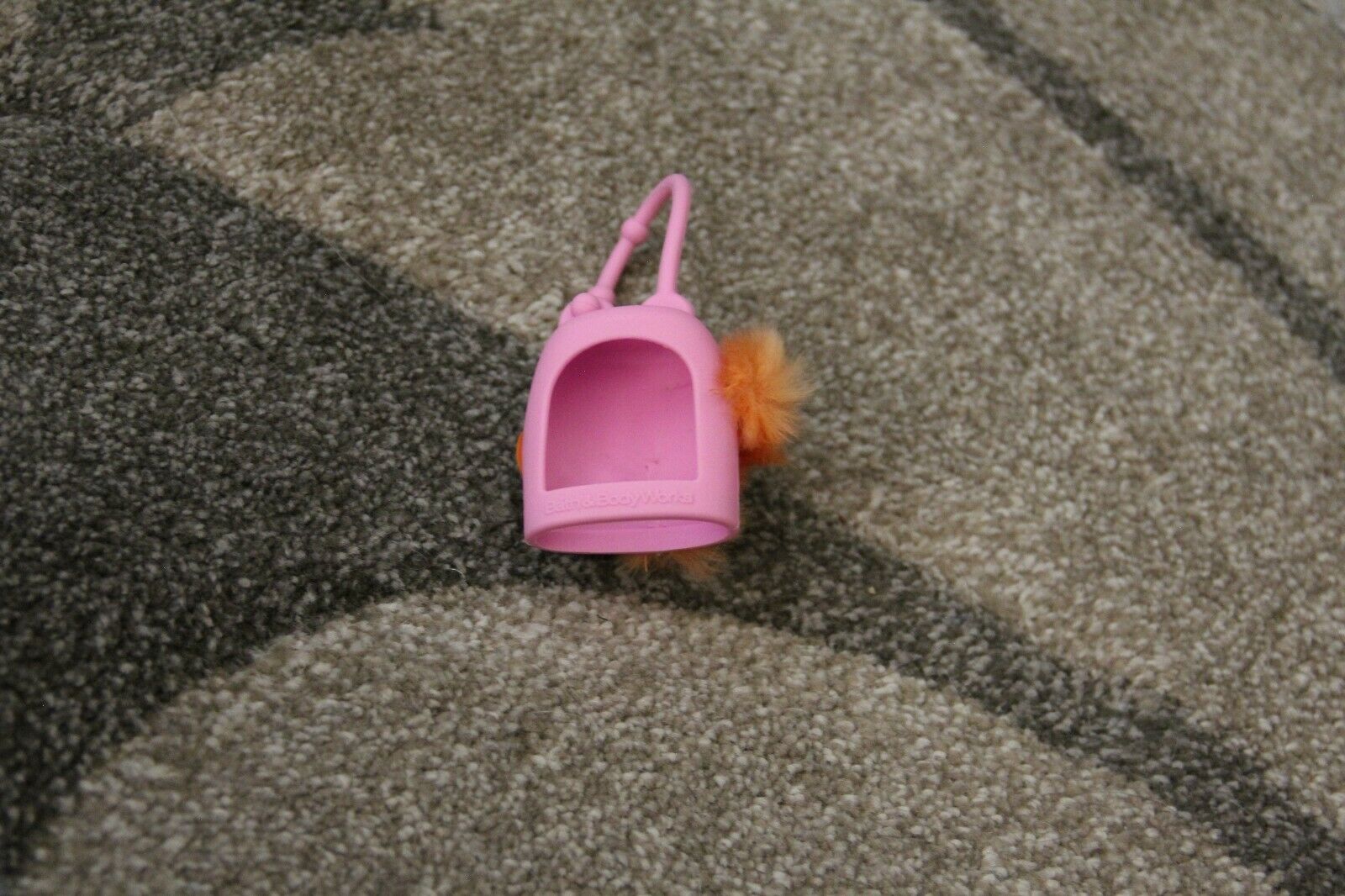 Bath Body Works Hand Sanitizer Holder Squirrel Fuzzy Tail Light Up - Fresh Stock Dated February 2026