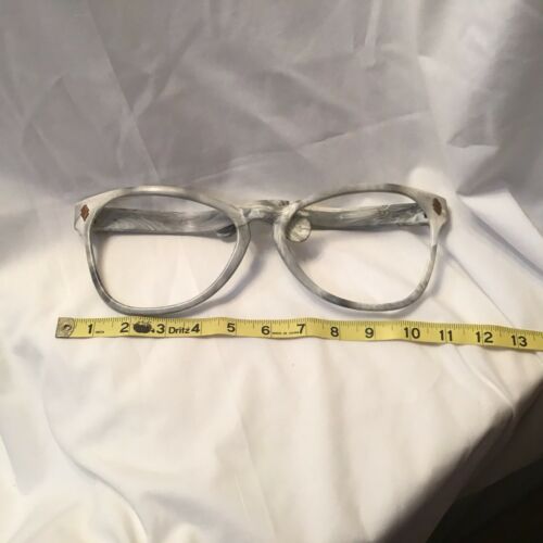 Large Novelty Eye Glass Frames Plastic Gray Fun Party Unbranded Oversized - Fresh Stock Dated December 2025