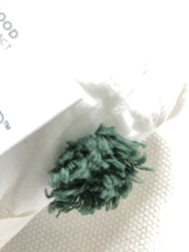 NEW 2 Pottery Barn Kids Holiday Pom Pom Quilted Standard PILLOW SHAM Quilt Duvet - Fresh Stock Dated December 2025