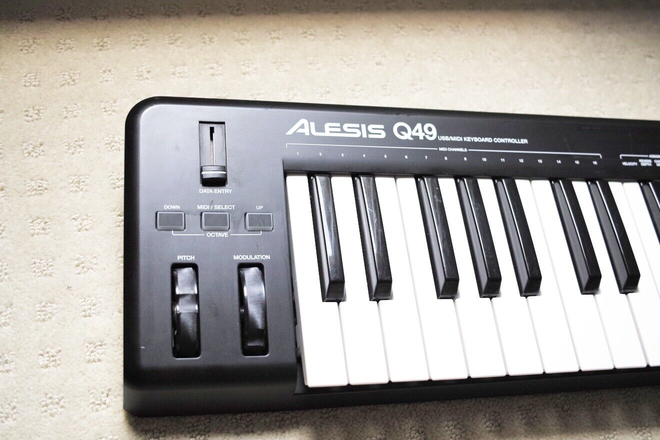 Alesis Q49 USB Midi Controller AS-IS - Fresh Stock Dated February 2026